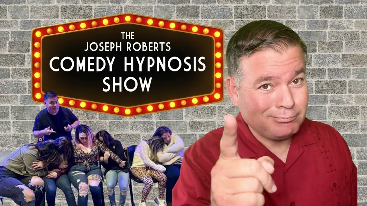 Promotional video thumbnail 1 for Joseph Roberts Comedy Hypnotist