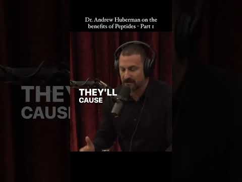 “Well they absolutely work.” Dr Huberman on Peptides effects on the body. #peptide #peptides