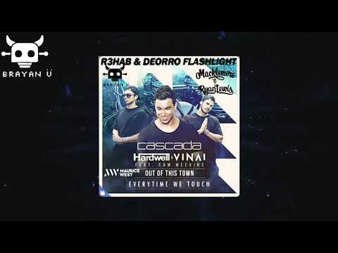 Everytime We Touch vs Out of This Town vs Can't Hold Us (Hardwell UMF 2018 Mashup) [Brayan Ü Remake]