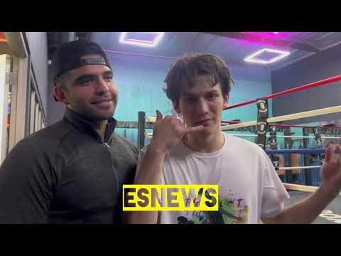 Nico Perrett And Adan castillo on ryan garcia Vs tank davis - EsNews Boxing