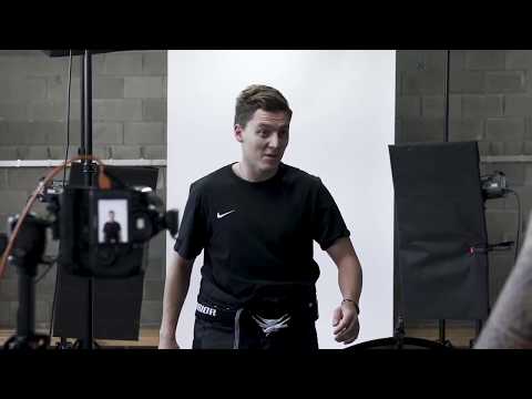 Behind the scenes... teamshooting & exhibition game