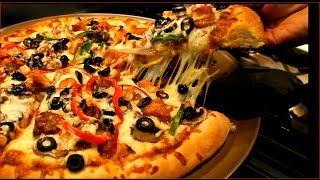 How To Make Spicy Homemade Pizza -VIDEO RECIPE