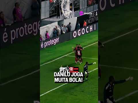 DANILO NO PAPEL DE PEDRO! QUE CHAPADA PRECISA DO ZAGUEIRO DO FLA PRA CRAVAR CONTRA O SANTOS #shorts