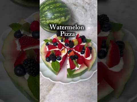 Watermelon Pizza, So Yummy 🤩