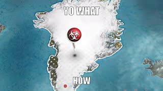 Greenland in Plague Inc: The Cure be like: