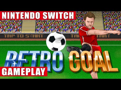 Retro Goal Nintendo Switch Gameplay - YouTube