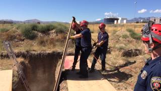Trench Rescue Panel Placement Same Side Panel Set Method
