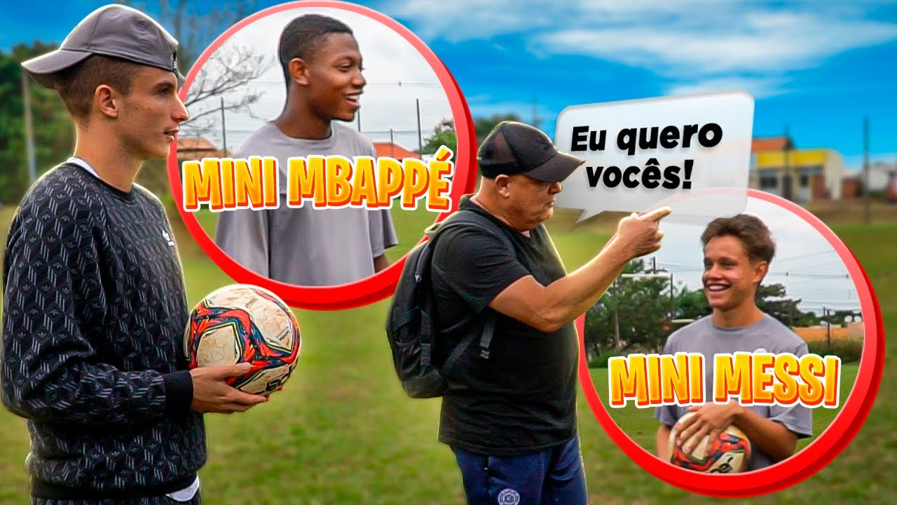 MEU PAI VAI LEVAR AS PROMESSAS DA BASE?!