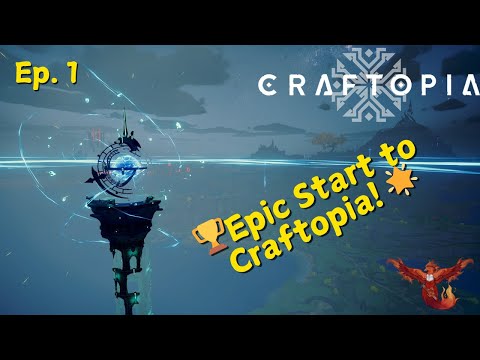 Craftopia ~ Ep.1 🌟 Rebuilding, Boss Battles, and Iron Age Breakthrough! ⚔️✨