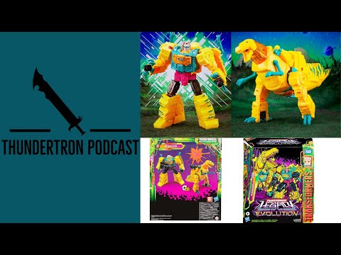 Thundertron Podcast: Transformers Legacy Evolution Toxitron Collection G2 Grimlock Revealed
