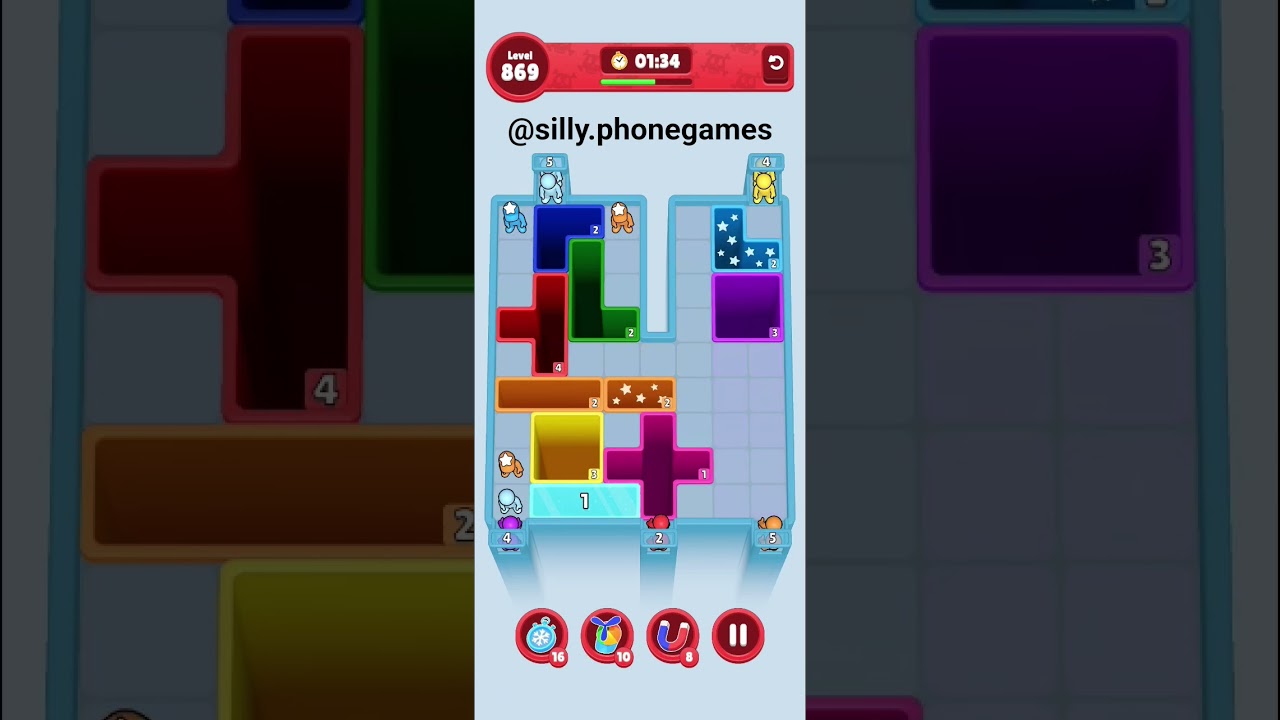 Drop Away Level 869 Walkthrough Solution