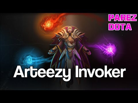 arteezy invoker pro gameplay