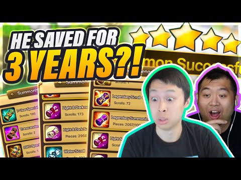 3 Years of Scrolls Saved?! MASS Summon Session! ft. JMak