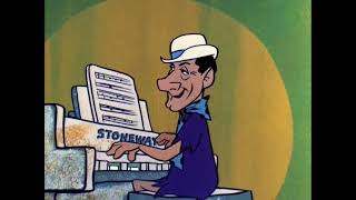 Hoagy Carmichael and the gang - &quot;Yabba Dabba Dabba Dabba Do&quot; - The Flintstones S2E1 (1961)