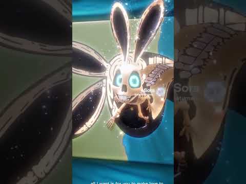 Frankie Rabbit Does Bunny of Burden, Mick Jagger Parody ❤️‍🔥