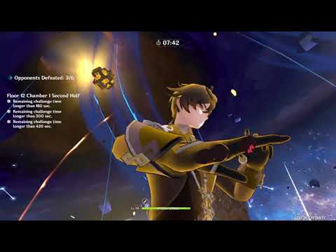 2.3 Spiral Abyss Floor 12 Perfect Clear (Eula and Xiao)