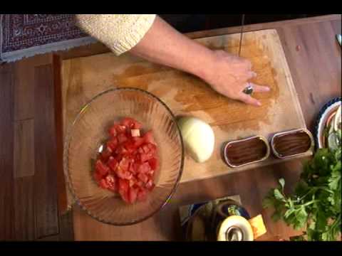 From Croatia: Makarska Anchovy Salad