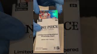 Yamato EB02-006 Limited Serial Numbered Promotion Card Opening