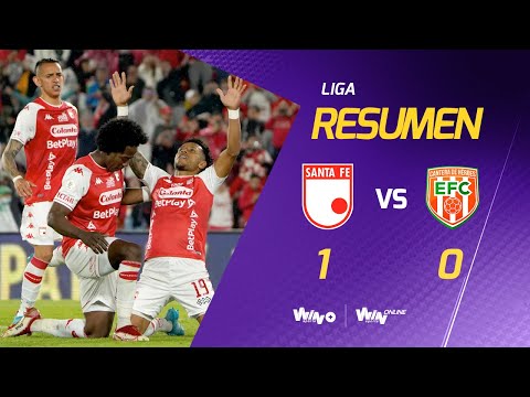 Santa Fe vs. Envigado (Reusmen and goals) Liga BetPlay Dimayor 2022-II | Matchday 15