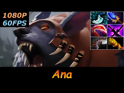 Dota 2 Ana Ursa Pro Top MMR 32/6/21 Ranked Full Gameplay