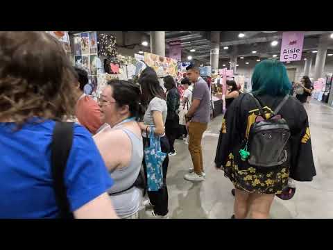 ANIME EXPO 24 ARTIST ALLEY FULL WALKTHROUGH