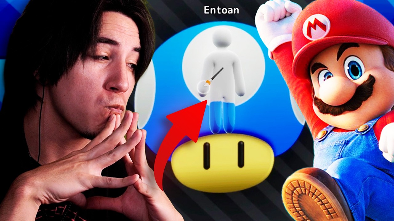 Paint Prop Hunt On The Mario Map?!? - Meccha Chameleon