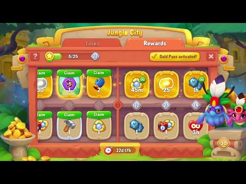 @Fishdom Level 7317, Jungle City Event Level 21 Unlocked