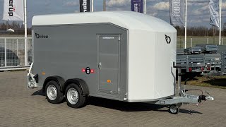 جديد العربات المقطورة شاحنة مقفلة Debon C700 - 376 &times; 180 cm / 2600 kg | صورة 4 - Autoline