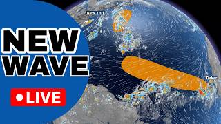 🔴WEATHER LIVE | First Models For New Atlantic Disturbance