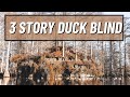 3 Story Duck Blind in Arkansas