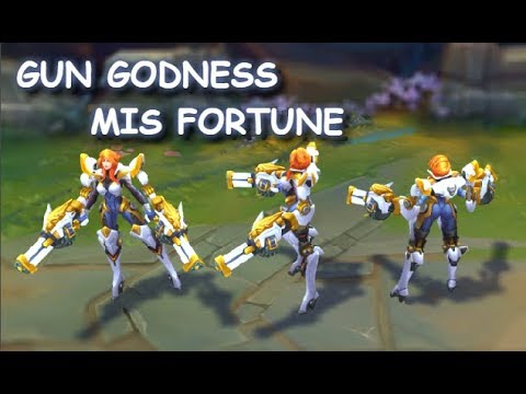 League of Legends - Gun Goddess Miss Fortune Ultimate Skin !!