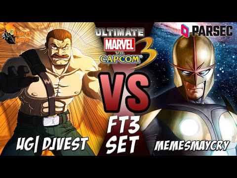 UMVC3 Parsec FT3 Set - UG| DJVest VS MemesMayCry