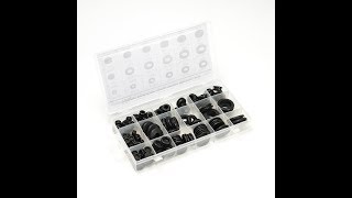 125 Piece Rubber Grommet Kit