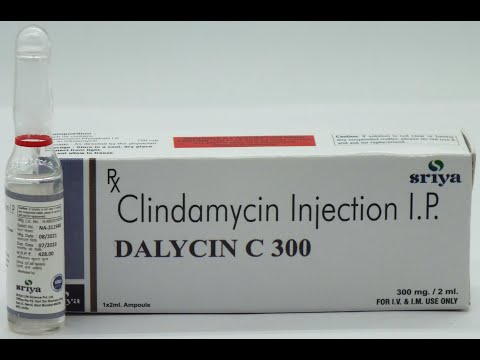 Dalycin c 300 clindamycin injection i.p.