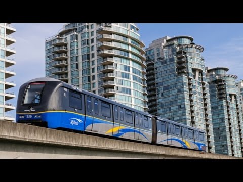 No driver! Vancouver skytrain sightseeing