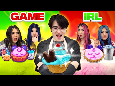 FOOD IN GAME VS. IN REAL LIFE