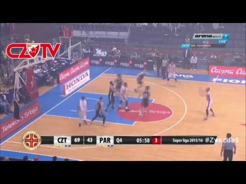 KK Crvena zvezda Telekom - KK Partizan | Simonović: Trojke | Finale 2016