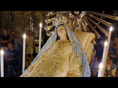(PALERMO) - TRASPORTO DI MARIA SS. ASSUNTA - VICOLO SAN MERCURIO (4K) 27/08/2025
