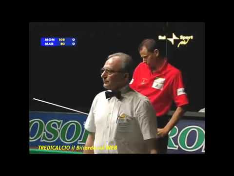 MONTEREALI vs. MARTINELLI, 2008 Italian Team Billiards Championship Finals @TREDICALCIO