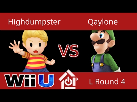 Smash Legends  1/18/17 - Highdumpster (Lucas) vs Qaylone (Luigi) - Smash 4 L Round 4