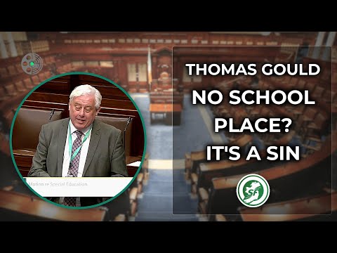 Thomas Gould: 'It's a sin' - Kids Still Without School Places