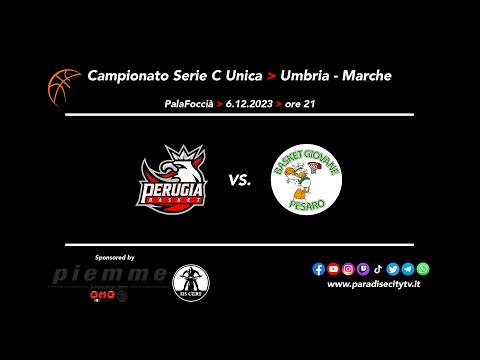 HIGHLIGHTS SERIE C UNICA 2023-2024 - PERUGIA BASKET vs. BASKET GIOVANE PESARO