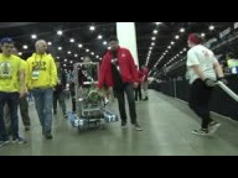 Detroit hosts world youth robotics championship