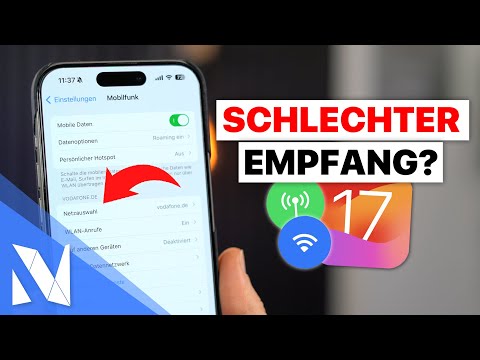 NIE WIEDER schlechter Empfang mit dem iPhone (Telefon, LTE, 5G, Wifi) - iOS 17 | Nils-Hendrik Welk