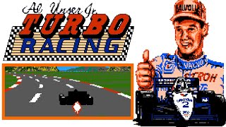 Al Unser Jr.'s Turbo Racing (NES) video game | full game completion session 🏎️
