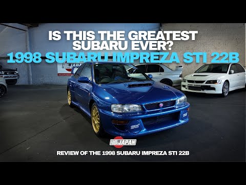 Is this the greatest Subaru ever? SUBARU IMPREZA STI 22B JDM REVIEW😱
