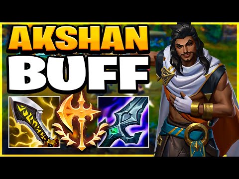 NEW Akshan BUFF in Patch 2.4b is OP in Wild Rift!