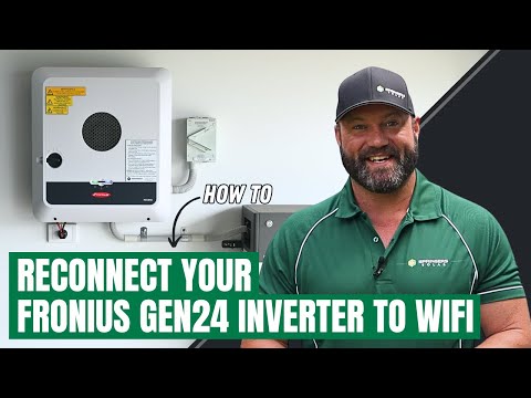 How to Reconnect Your Fronius GEN24 Inverter to WiFi