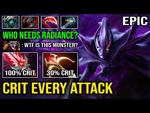 CRIT ALL DAY Bloodthorn + Daedalus Spectre | No Need Radiance Anymore 100% Pure Physical DotA 2