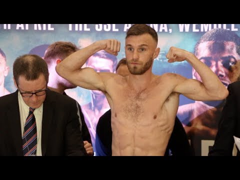 ALFIE PRICE v MICHAEL CARRERO **OFFICIAL** WEIGH-IN VIDEO / WEMBLEY SSE ARENA / DUBOIS v LARTEY